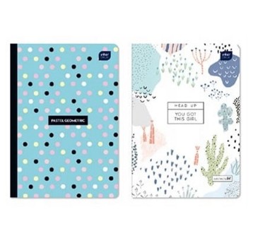 Zeszyt A5 gładki 60 kartek INTERDRUK okładka miękka