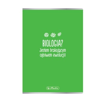 Zeszyt A5 kratka 60 kartek HERLITZ Biologia okładka miękka [400197997]