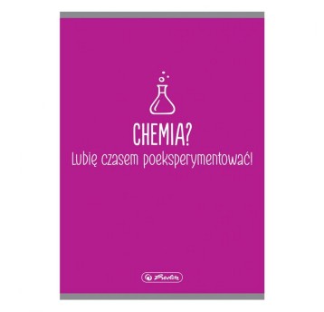 Zeszyt A5 kratka 60 kartek HERLITZ Chemia okładka miękka [9577412]