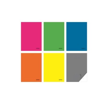 Zeszyt A5 kratka 60 kartek HERLITZ COLORS okładka miękka PP mix kolorów [9566613]