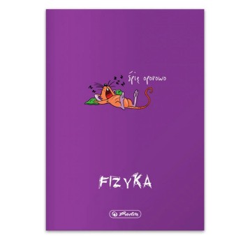 Zeszyt A5 kratka 60 kartek HERLITZ ECO Fizyka okładka miękka PP [400198103]