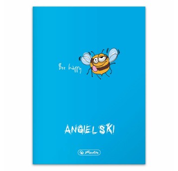 Zeszyt A5 kratka 60 kartek HERLITZ ECO Język Angielski okładka miękka PP [400197976]