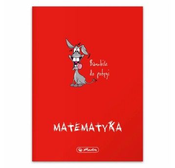 Zeszyt A5 kratka 60 kartek HERLITZ ECO Matematyka okładka miękka PP [400197975]
