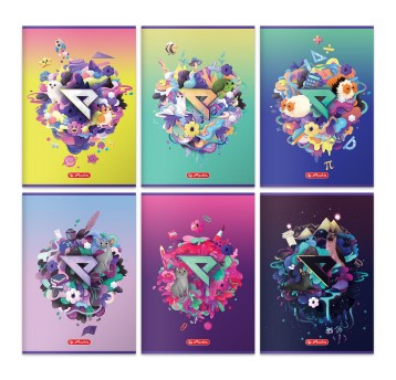 Zeszyt A5 kratka 60 kartek HERLITZ EKIPA okładka miękka [0009581687]