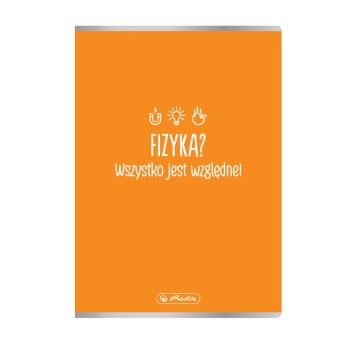 Zeszyt A5 kratka 60 kartek HERLITZ Fizyka okładka miękka [9577420]