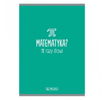 Zeszyt A5 kratka 60 kartek HERLITZ Matematyka okładka miękka [400197992]