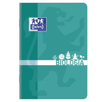 Zeszyt A5 kratka 60 kartek OXFORD Biologia okładka miękka mix kolorów [400092591]