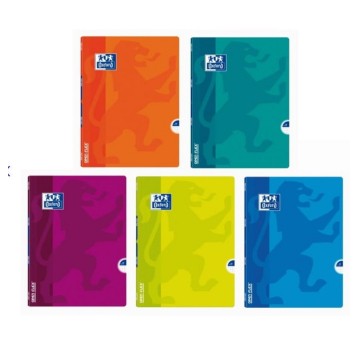 Zeszyt A5 kratka 60 kartek OXFORD OPEN FLEX okładka miękka PP mix kolorów [400026839]