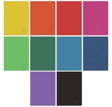 Zeszyt A5 linia 60 kartek HERLITZ COLOR BLOCKING PASTEL okładka miękka mix kolorów [9583287]