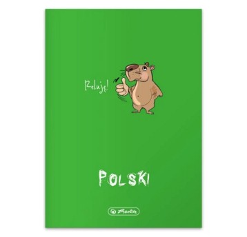 Zeszyt A5 linia 60 kartek HERLITZ ECO Język Polski okładka miękka PP [400198109]