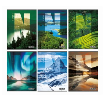 Zeszyt A5 linia 80 kartek HERLITZ Nature okładka miękka [9578071]
