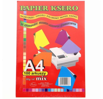 Zeszyt papierów kolorowych samoprzylepne A4 PROTOS 8 arkuszy [1793]