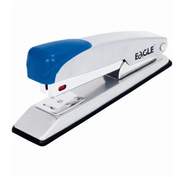 Zszywacz uniwersalny EAGLE 204 do 20 kartek metal / tworzywo kol. szaro-niebieski [110-1163]