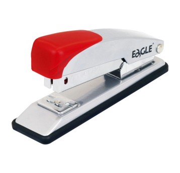 Zszywacz uniwersalny EAGLE 205 do 20 kartek metal kol. szaro-czerwony [110-1167]