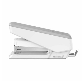 Zszywacz uniwersalny FELLOWES EASYPRESS LX850 do 25 kartek metal / tworzywo kol. biały pokrywa Microban [5011801]
