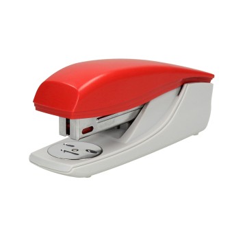 Zszywacz uniwersalny LEITZ NEXXT RECYCLE 5604 do 30 kartek metal / tworzywo kol. czerwony tworzywo z recyklingu [56040025]