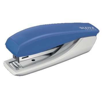 Zszywacz uniwersalny LEITZ NEXXT RECYCLE 5617 do 10 kartek metal / tworzywo kol. niebieski tworzywo z recyklingu [56170035]