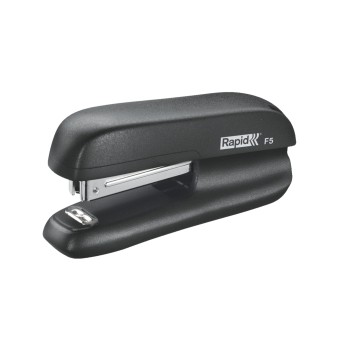 Zszywacz uniwersalny RAPID F5 do 10 kartek metal / tworzywo kol. czarny mini [5000264]