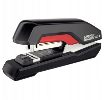 Zszywacz uniwersalny RAPID SUPREME S27 do 30 kartek metal / tworzywo kol. czarno-czerwony [5000541]