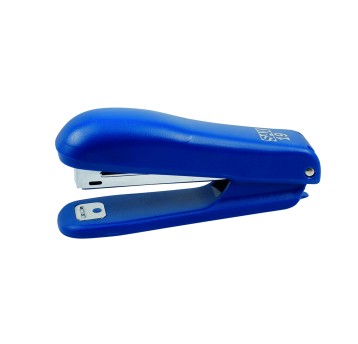 Zszywacz uniwersalny SAX 19 do 10 kartek metal / tworzywo kol. niebieski + zszywki 10/5 gratis [ISAX19-01+10/5]