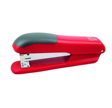 Zszywacz uniwersalny SAX 49 do 25 kartek metal / tworzywo kol. czerwony + zszywki 24/6 gratis [ISAX49-04+24/6]