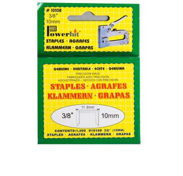 Zszywki 10mm do zszywacza tapicerskiego/takera D.RECT kol. srebrny 1000 szt. [207022]