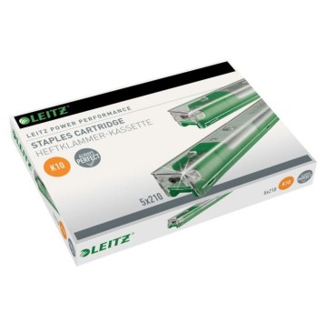 Zszywki 26/10 w kasecie LEITZ Power Performance 55 kartek kol. srebrny (5 x 210) 1050 szt. [55930000]