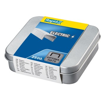 Zszywki do zszywacza elektrycznego RAPID Electric Optima HD70 70 kartek kol. srebrny 2500 szt. [5001375]