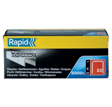 Zszywki do zszywacza tapicerskiego/takera RAPID NR 53 6 mm 5000 szt. [11856250]