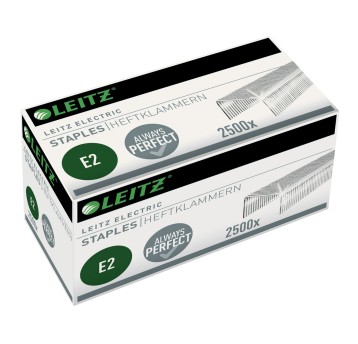 Zszywki E2 do zszywacza elektrycznego LEITZ Electric 20 kartek kol. srebrny 2500 szt. [55690000]